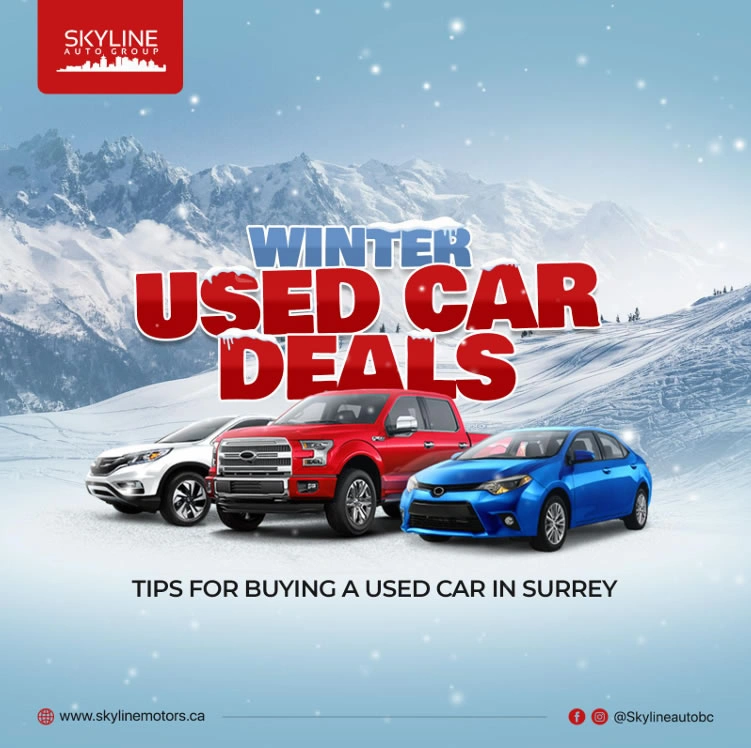 Winter Used Car Deals: Tips for Buying a Used Car in edmonton